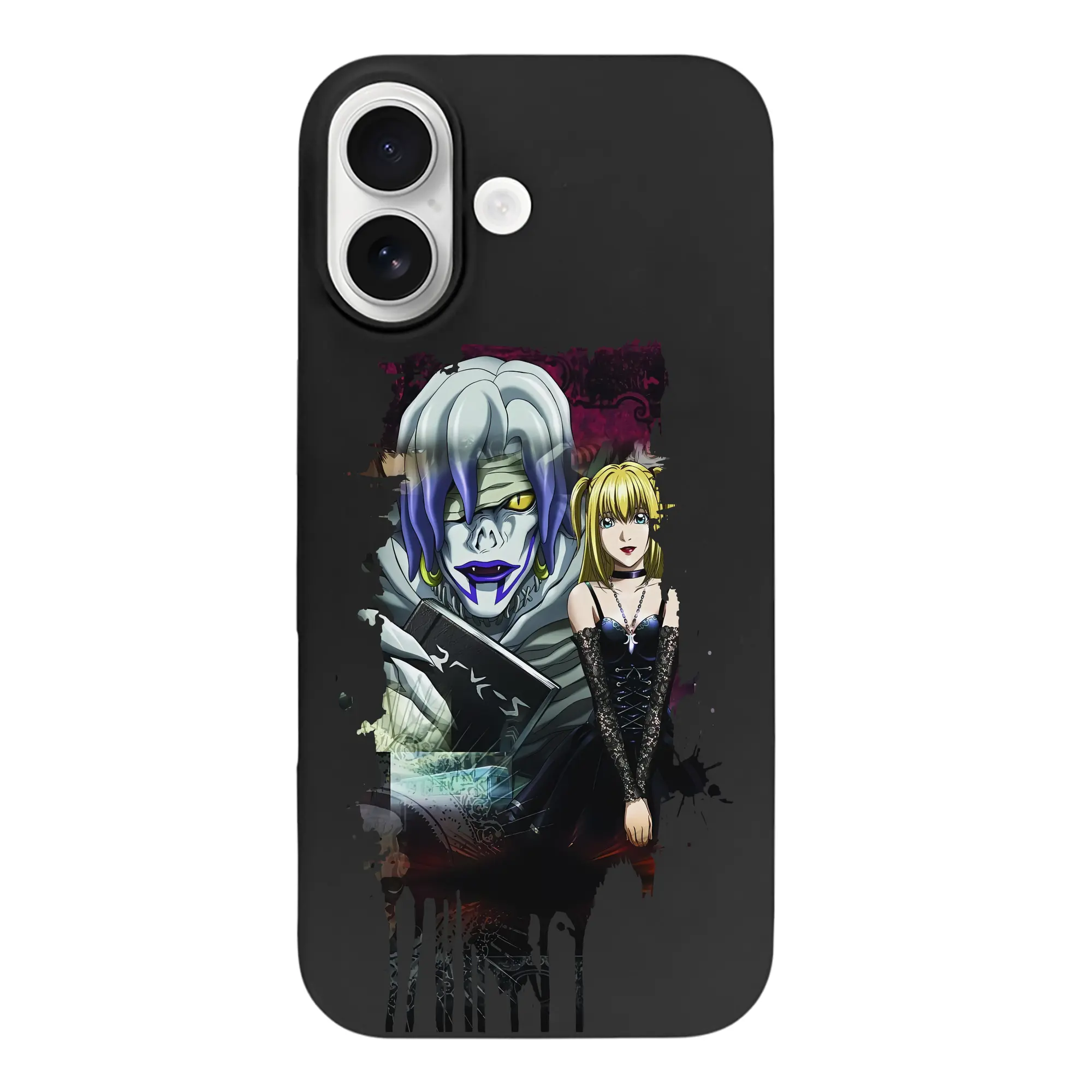 デスノート グッズ,弥海砂 - iPhone 17 シリーズ シリコンケース 薄型 耐衝撃 指紋防止 ソフトタッチカバー 精密フィット 傷防止 保護ケース iPhone 17/17 Air/17 Pro/17 Pro Max 対応